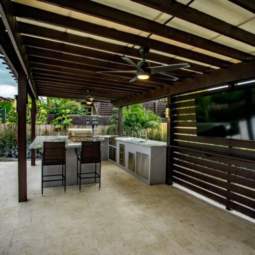 Outdoor Pergolas-Ornelas Landscape Design in Florida