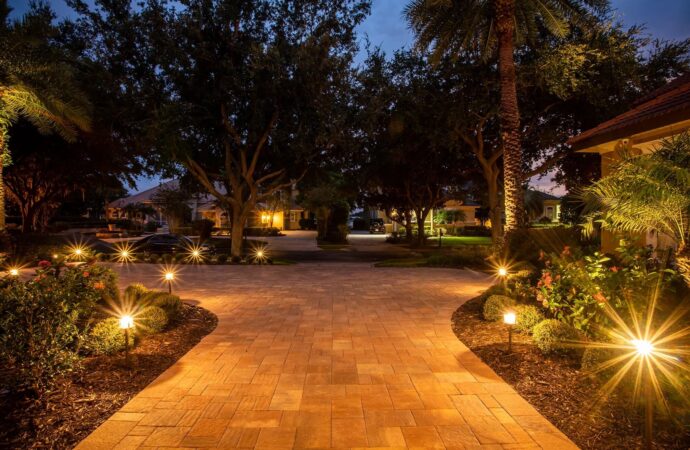 Landscape lighting Near Me-Ornelas Landscape Design