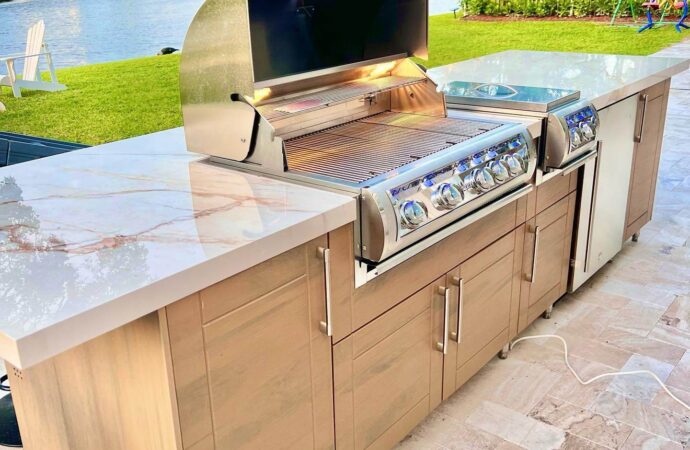 Outdoor kitchens Services-Ornelas Landscape Design