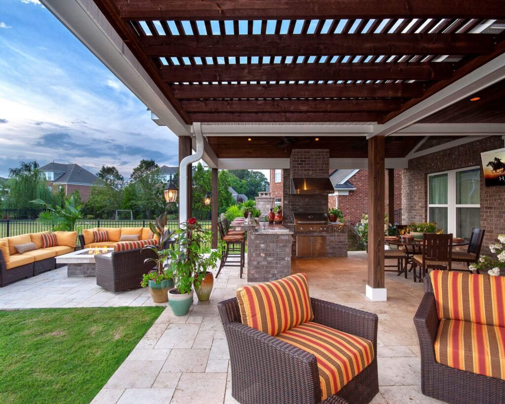 Residential outdoor living spaces Services-Ornelas Landscape Design