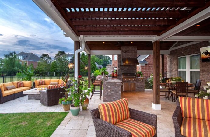 Residential outdoor living spaces Services-Ornelas Landscape Design